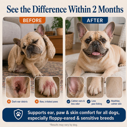 MamaPaw | Ear, Paw & Skin Support Drops for Dogs