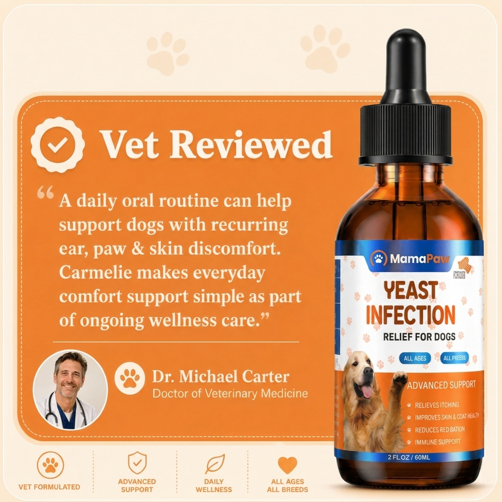 MamaPaw | Ear, Paw & Skin Support Drops for Dogs